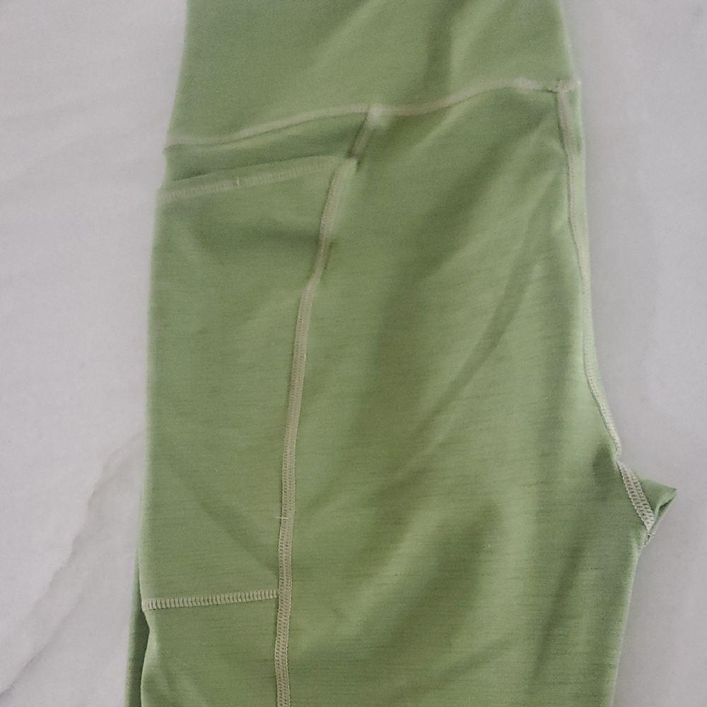 Sweaty Betty Olive Green Super Sculpt 7/8 Leggings